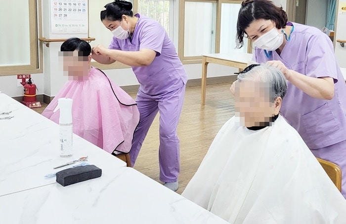 이미용 프로그램 사진