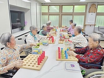 단계적 페그보드 프로그램 사진